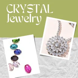 Anouk Combo Of Two Gold Plated Multi Color Crystal AD Gemstone-Studded Jewelry Set With Ring image 4