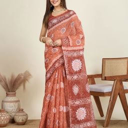 SHANVIKA Batik Pure Cotton Saree-image-75