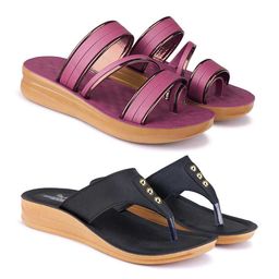 BERSACHE Women Open Toe Flats-image-91