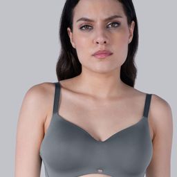 Soie Women Full Coverage Padded Non-Wired Ultra Soft Seamless Bra-7