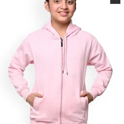 BAESD Girls Pack of 2 Hooded Solid Lightweight Bomber Jackets-picture-8