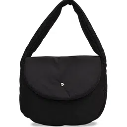 LULU & SKY Colourblocked Oversized Structured Hobo Bag with Cut Work-image-20