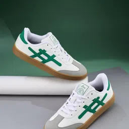 Campus Men Solid Leather Regular Sneakers-image-98