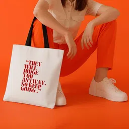 ARTBUG Printed Shopper Tote Bag-image-86