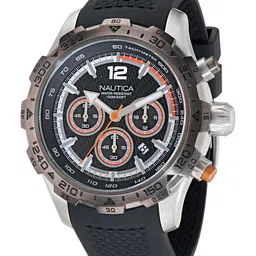 Nautica Men Skeleton Dial & Straps Analogue Watch NAPNSS402-17