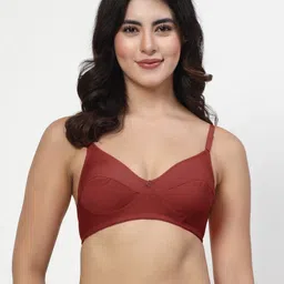 LILY Manoop Pack Of 4 Full Coverage Non Padded Seamless Bra image 4