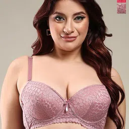BRACHY Floral Bra Medium Coverage Underwired Heavily Padded-picture-52