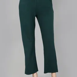 Soie Mid-Rise Ankle-Length Flared Lounge Pants-image-18