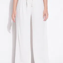 SHOWOFF Women Comfort Mid-Rise Parallel Trousers-image-50