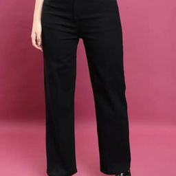 SENDIPO Women Jean Straight Fit High-Rise Stretchable Jeans-picture-10