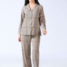 House of Comfort Women Printed Night suit-image-76