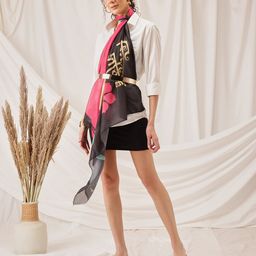 Silk Land Women Printed Soft Cotton Scarf-image-41