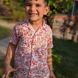 Tura Turi Boys Opaque Printed Casual Shirt-48