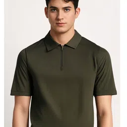 MACK JONNEY Men Polo Collar Pockets T-shirt-image-77