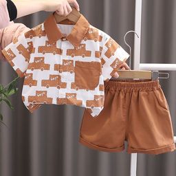 StyleCast x Revolte Boys Graphic Printed Spread Collar Shirt With Shorts-image-70