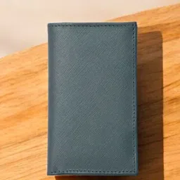 PERKED Unisex Leather Card Holder Wallets-image-5
