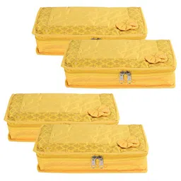 Kuber Industries Yellow 4 Pieces Jewellery Organisers-image-9