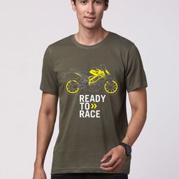 ADRO Men Graphic Printed Round Neck Cotton T-shirt-image-75