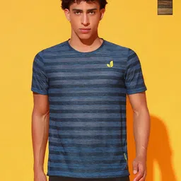 GLITO Men 2 Striped Slim Fit T-shirt-image-47
