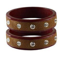 Vidhya Kangan Multi-Coloured Brass Bangles-40