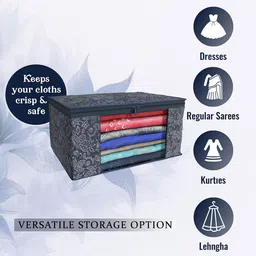Kuber Industries Navy Blue Set of 6 Regular Drawer Organiser Organisers image 5