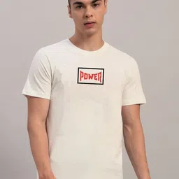 SWAGNOX Typography Printed Round Neck Cotton T-Shirt-picture-39