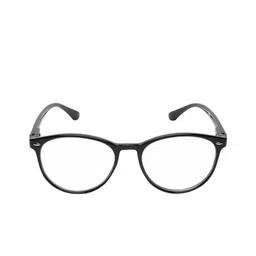 GARTH Unisex Round Sunglasses With UV Protected Lens GRT_BLK-RND_OREO_BLUCUT image 4