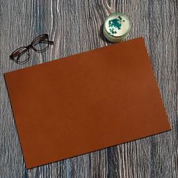OBSESSIONS 6-Pcs Brown Rectangle PVC Waterproof Dining Table Placemats-image-79