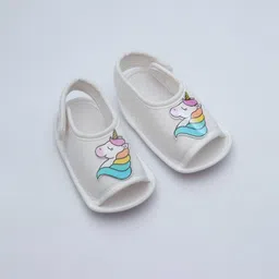 Daizy Girls Unicorn Printed Slip-On Sneakers-picture-22
