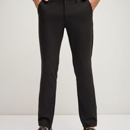 THE BEAR HOUSE Men Mid-Rise Slim Fit Formal Trousers-image-28