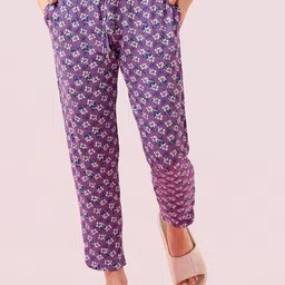 Enamor Printed Relaxed-Fit Straight-Leg Lounge Pant-picture-24