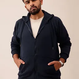 Toodle Plus Men Cotton Front-Open Casual Sweatshirt-picture-49