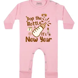 Arvesa My First New Year Printed Bodysuit-12