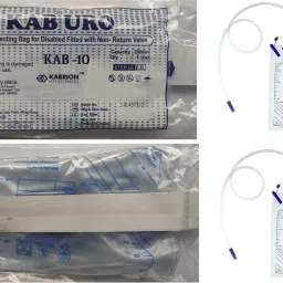 Uro Bag KAB-10 Urine Collecting Bag (2000 ML) Pack of 2 Urine Bag-28