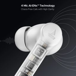 boat Airdopes 300 w/ 4-Mics ENx Technology,Multipoint Connectivity & In Ear Detection Bluetooth Headset image 3