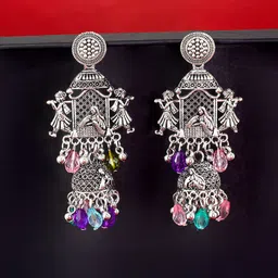 PRIVIU Classic Jhumkas Earrings-8