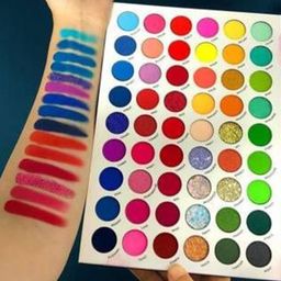 SUNISA 54 Color Eyeshadow Palette-41 g- Multicolour image 2