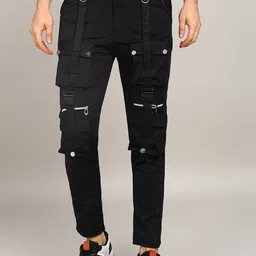 RusticBlooms Men Slim-Fit Cargo Pants-picture-10
