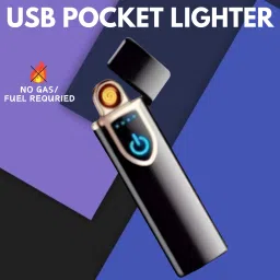 USB Cigarette Lighter for Smoking Windproof Slim Lighter with Fingerprint C463 USB Cigarette Lighter for Smoking Windproof Slim Lighter with Fingerprint C463 Pocket Lighter-picture-20