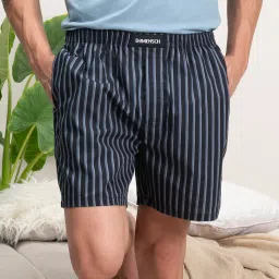 Cotton Side Pocket Printed Men Boxer-image-21