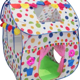 Foldable Pop Up Hut Type Kids Toy Play Tent House (Printed)-11
