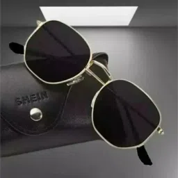 UV Protection, Gradient, Polarized Rectangular Sunglasses (Free Size)-picture-13