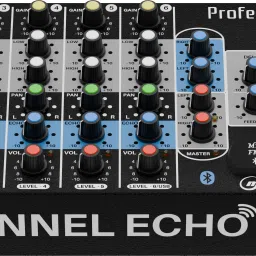 da.beatz. Professional 6 Channel mixer DB-6U Digital Sound Mixer & Audio Interface USB,BT Digital Sound Mixer image 3