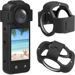 Power Smart Camera Lens Protector for Premium Lens Guards for Insta 360 X3 Action Camera - Anti-Scratch Dustproof Protector Case - Accessory for insta360 One X3-0
