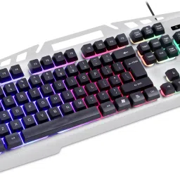 Zoook Combat Pro Silver Wired USB Standard Desktop Keyboard Compatible with Desktop, Laptop, Mac image 5