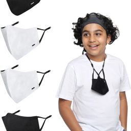 School_Combo_Medium_Black-White_04 Reusable, Washable Cloth Mask-image-10