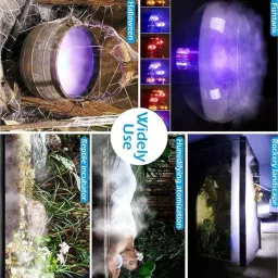 humbe&co 24V high atomization ultrasonic fogger portable Mist Maker Atomizer fog Fog & Haze Machine image 2