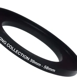 FLYING COLLECTION Stepping Up Ring Lens 39mm to 58mm Step Up Lens Filter Adaptor Ring Step Up Ring-52