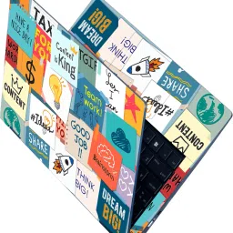 Anweshas Full Body Laptop Skin Fits Size Upto 15.6 Inches - Good Job Have A Nice Day Self Adhesive Vinyl Laptop Decal 15.6-image-19