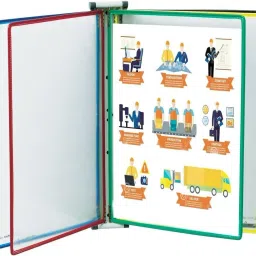 Plastic Hanging File Folders (5 Folder) A4 Size Folders for Documents | Compact Solution-23